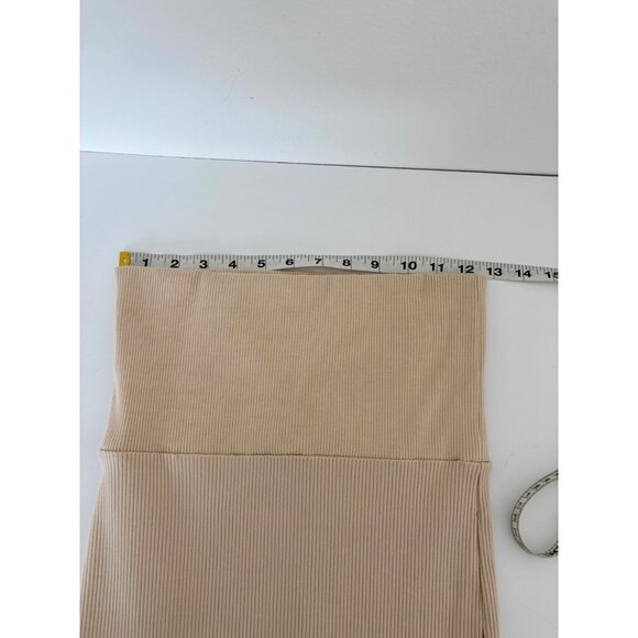 NWT Pencil Skirt Medium BodyCon High Waist Ribbed Clean Girl Old Money Romantic - Picture 6 of 13